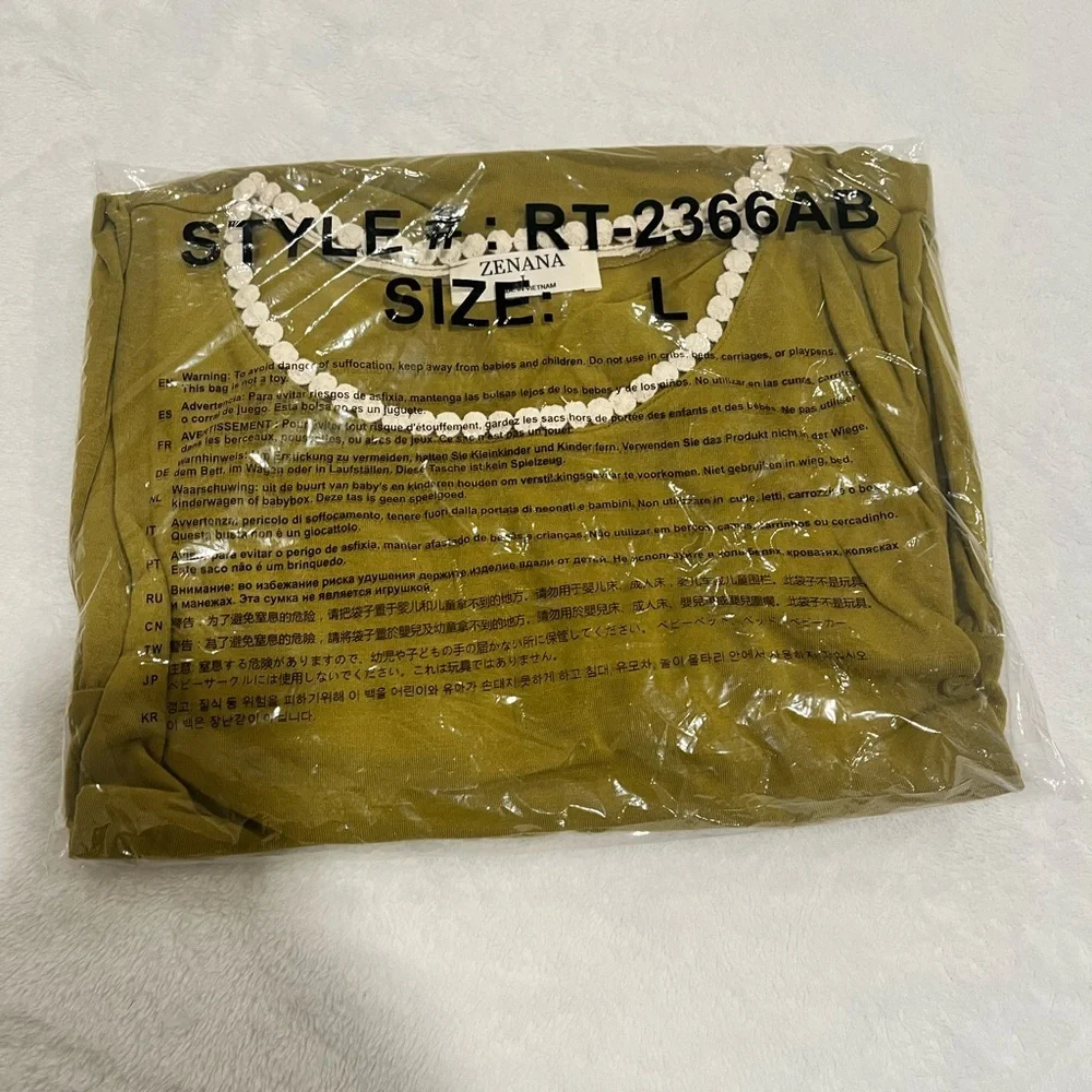 Zenana Large Boho Top - Picture 8 of 8